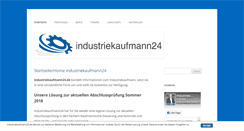 Desktop Screenshot of industriekaufmann24.de